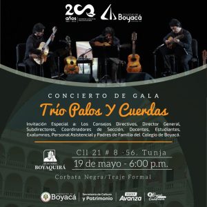 Lee más sobre el artículo Gobernación realizará Concierto de Gala para conmemorar el Bicentenario del Colegio de Boyacá