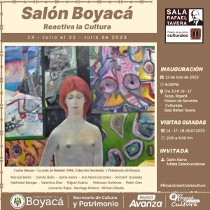 Lee más sobre el artículo El Salón Boyacá Reactiva abrirá sus puertas del 13 al 21 de julio