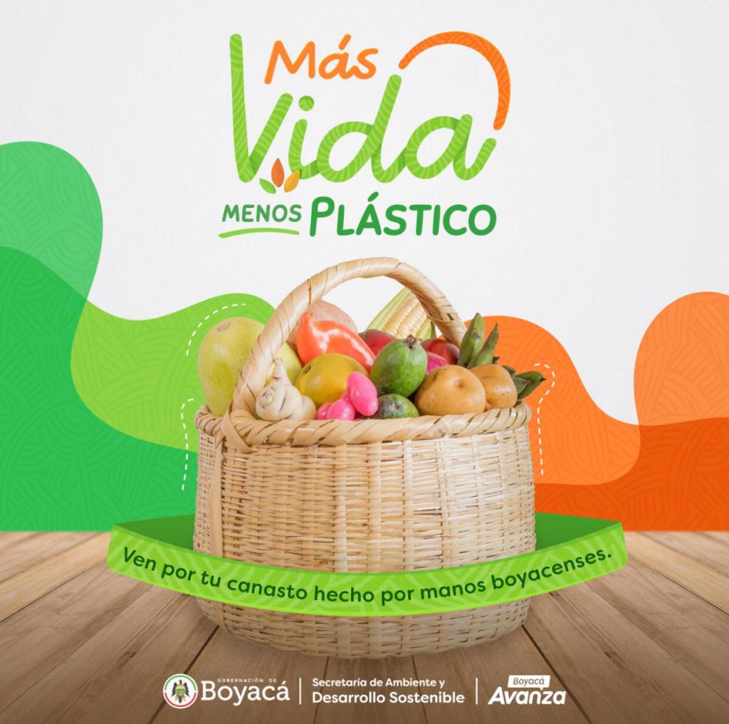 Más vida, menos plástico; la apuesta para reducir el uso de plástico en Boyacá