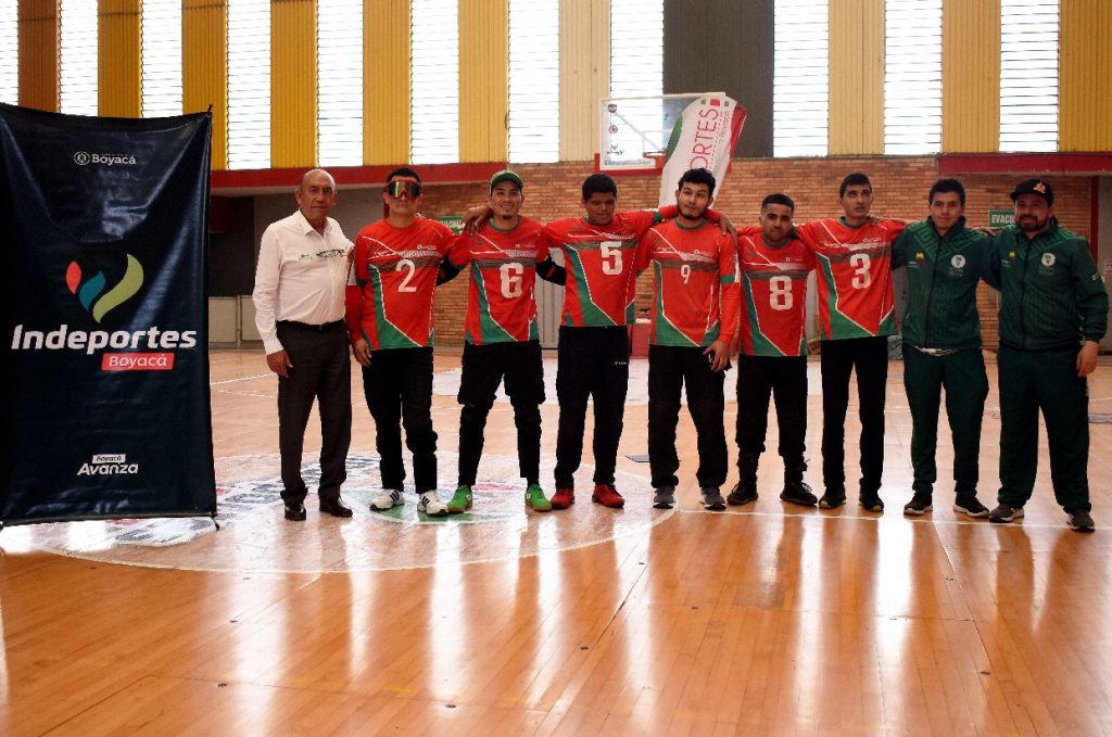 Indeportes apoya a la Liga de Deportes Para Limitados Visuales de Boyacá